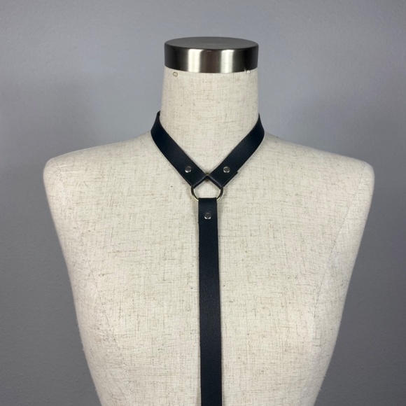 Bow Decor Leather Body Harness - Picture 12 of 12